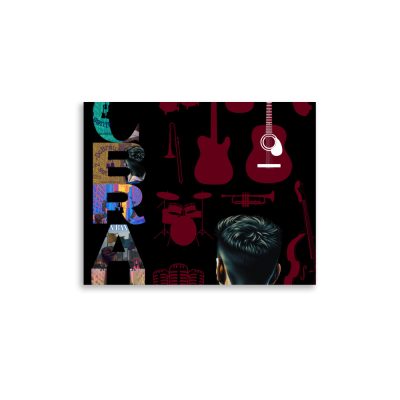Matte Poster Life in Lyrics Book Cover - Image 4