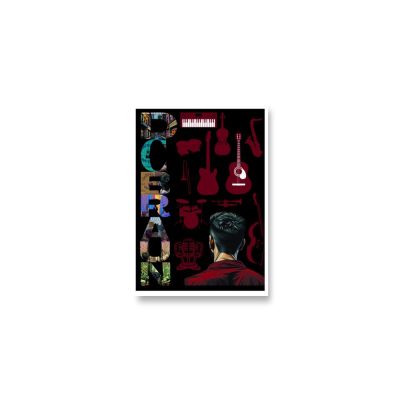 Matte Poster Life in Lyrics Book Cover - Image 3