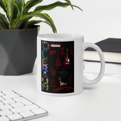 Life in Lyrics Book Mug - Image 2