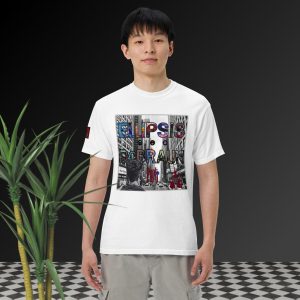 Ellipsis Album Cover, dyed heavyweight t-shirt