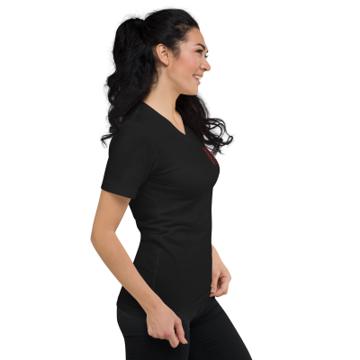 Unisex DcBraun Logo Short Sleeve V-Neck T-Shirt - Image 7