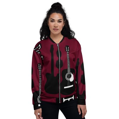 DcBrau Logo Unisex Bomber Jacket - Image 9