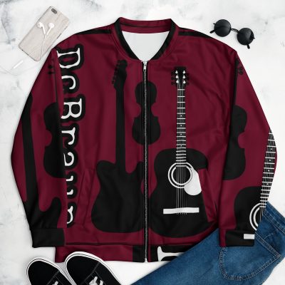 DcBrau Logo Unisex Bomber Jacket - Image 3