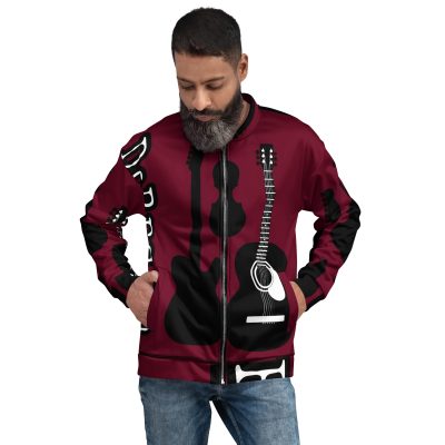 DcBrau Logo Unisex Bomber Jacket - Image 10