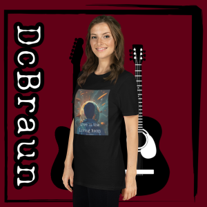 Live in the Living room album art Short-Sleeve Unisex T-Shirt