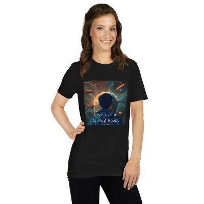 Live in the Living room album art Short-Sleeve Unisex T-Shirt - Image 7