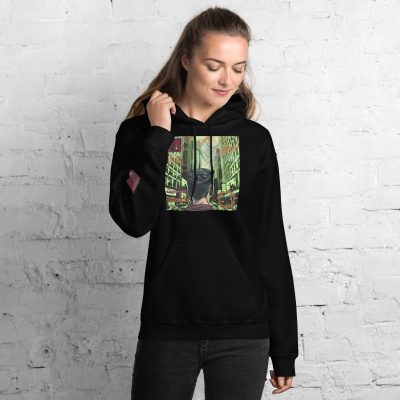 Unisex Digital Airwaves Hoodie - Image 2