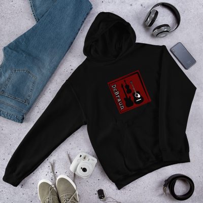 DcBraun Logo Unisex Hoodie - Image 2