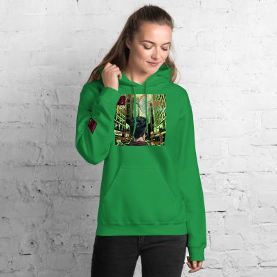 Unisex Digital Airwaves Hoodie - Image 3