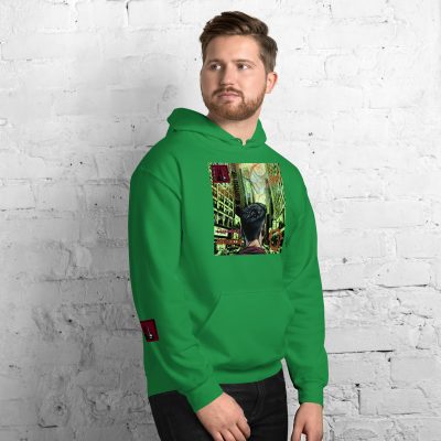 Unisex Digital Airwaves Hoodie - Image 12