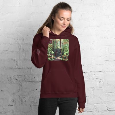 Unisex Digital Airwaves Hoodie - Image 7