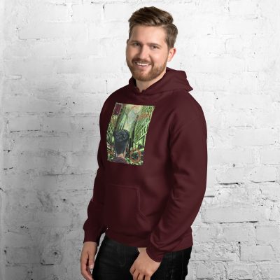 Unisex Digital Airwaves Hoodie - Image 13