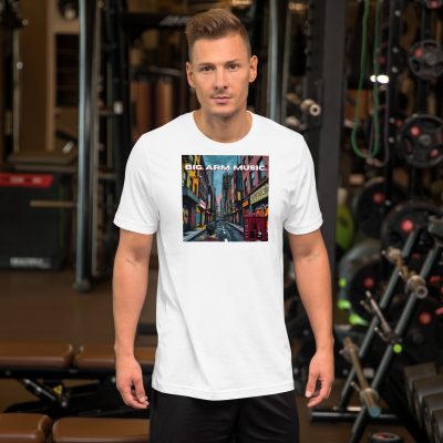 Big arm music album art Unisex t-shirt - Image 8