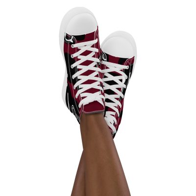 Women’s high top canvas shoes - Image 8